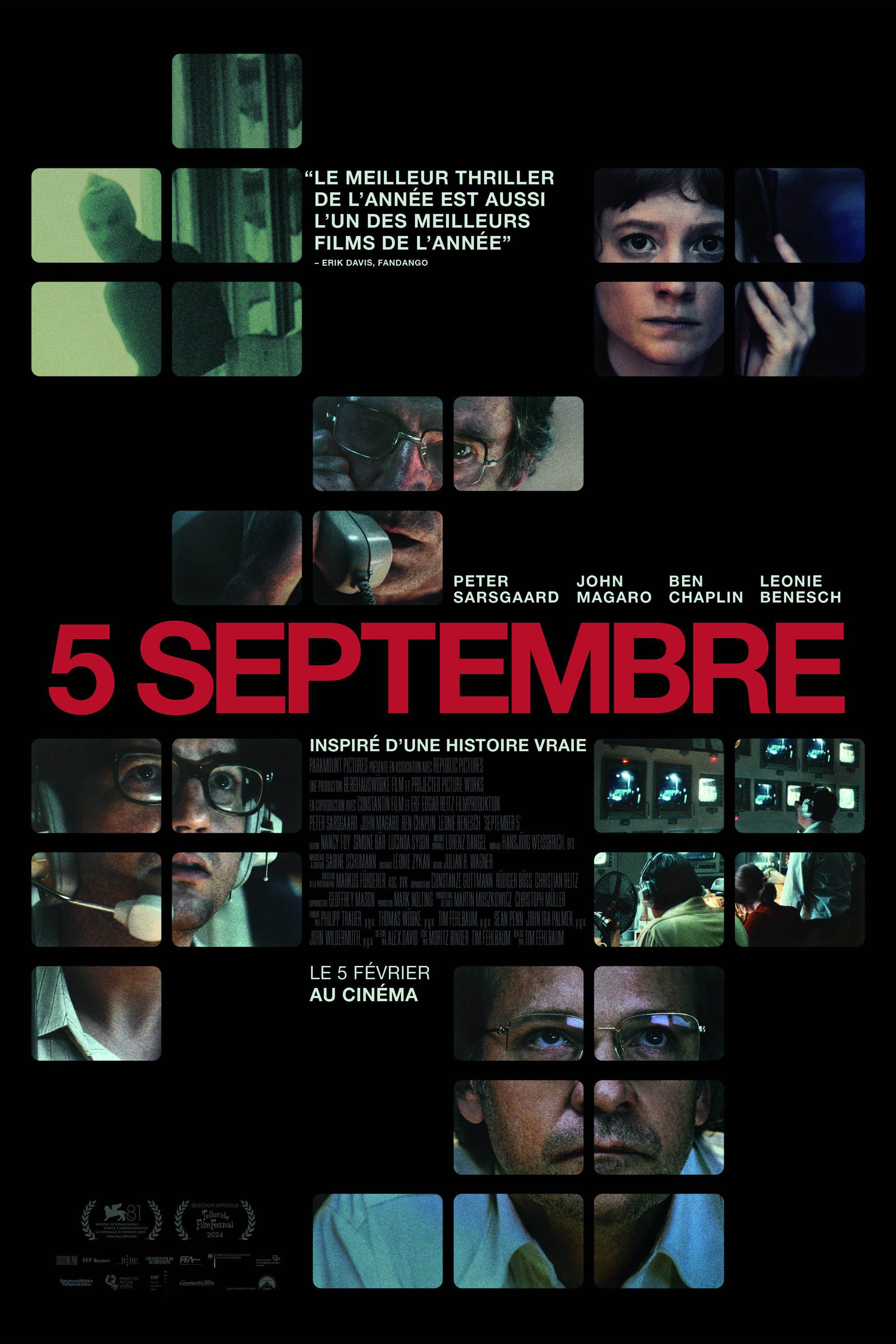 ดูหนังออนไลน์ September 5 (2024) วันที่ 5 กันยายน