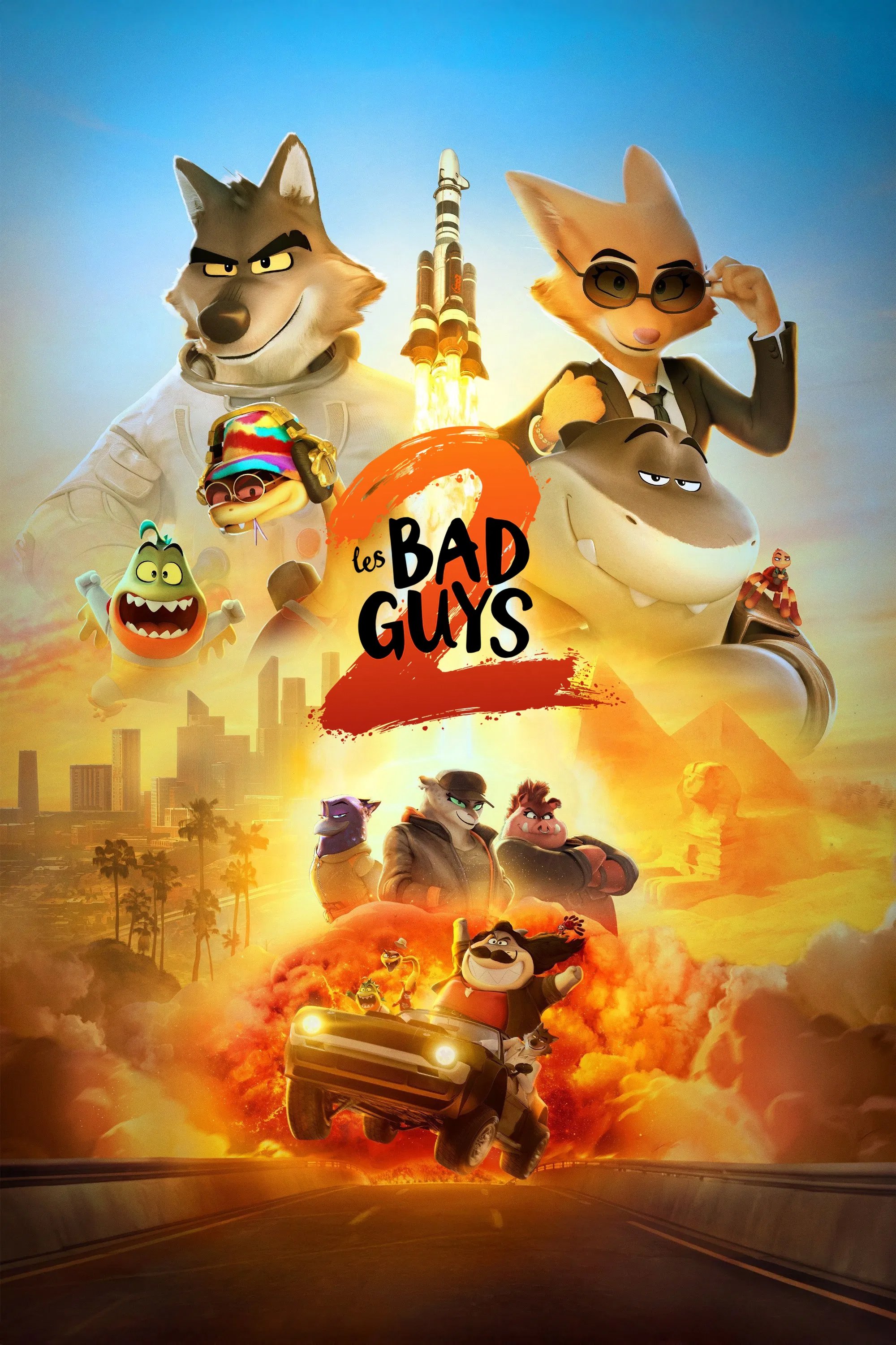 ดูหนังออนไลน์ The Bad Guys 2 (2025) วายร้ายพันธุ์ดี 2