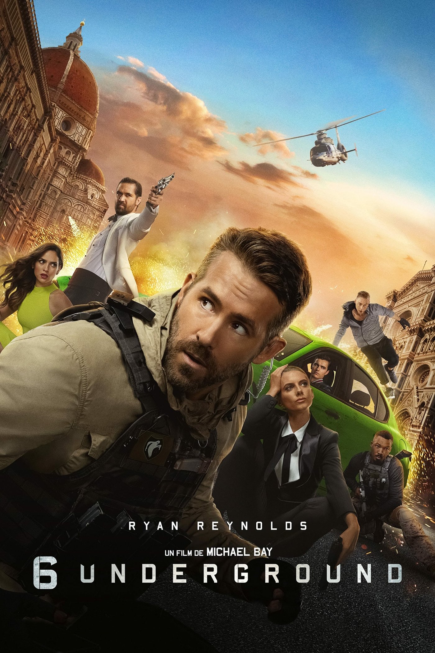 ดูหนังออนไลน์ 6 Underground (2019) หก ลับ ดับ โหด