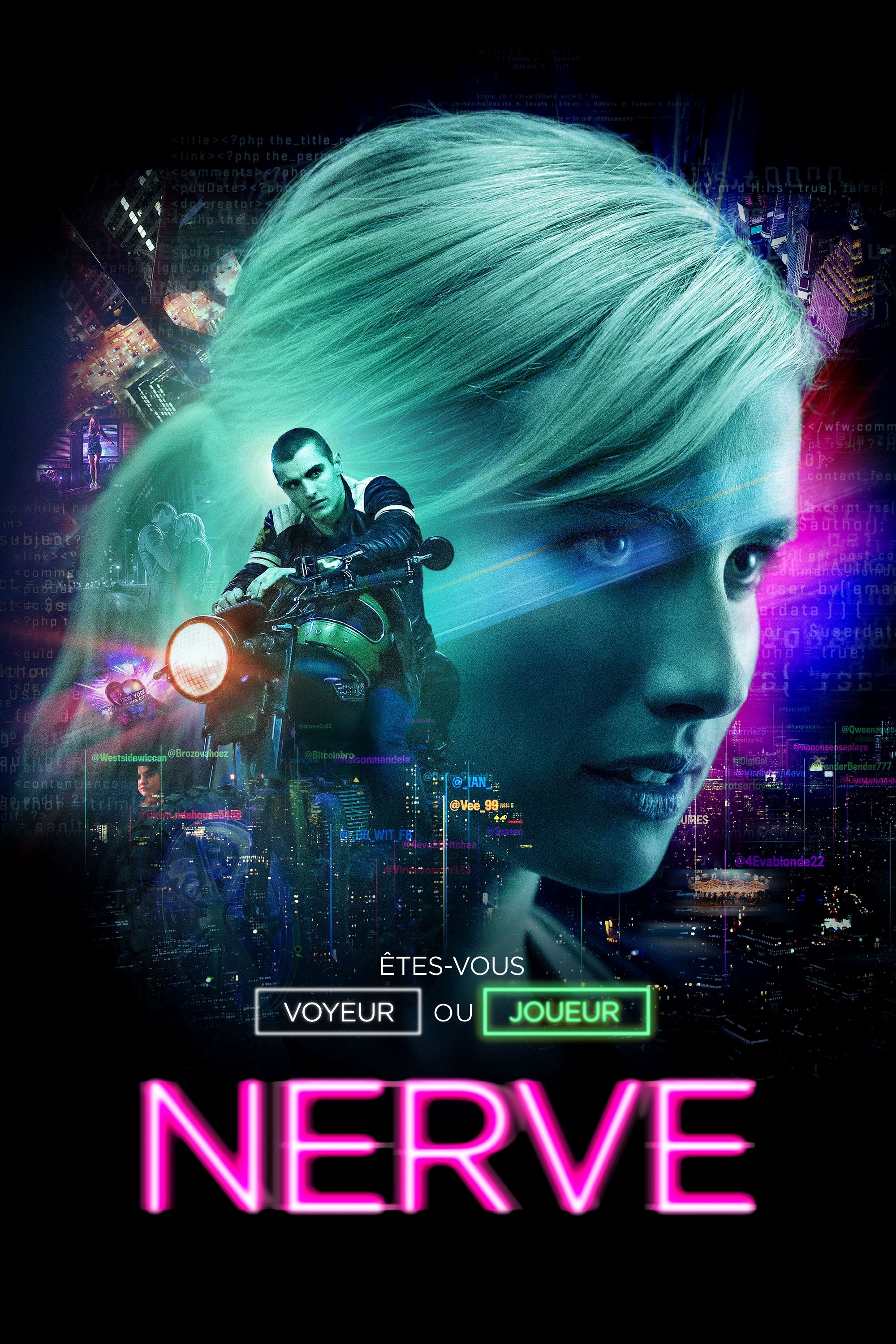ดูหนังออนไลน์ Nerve (2016) เล่นเกม เล่นตาย